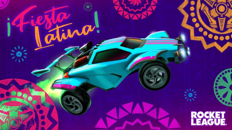 Rocket League celebra el evento Fiesta Latina con un nuevo lote gratuito
